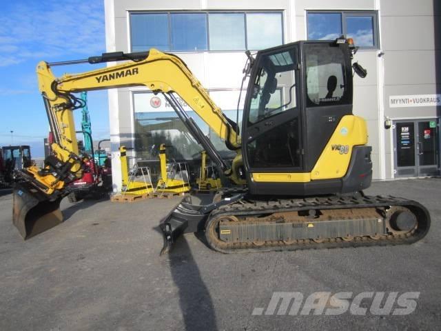 Yanmar Vio 80 Midi rýpadlá 7 t - 12 t