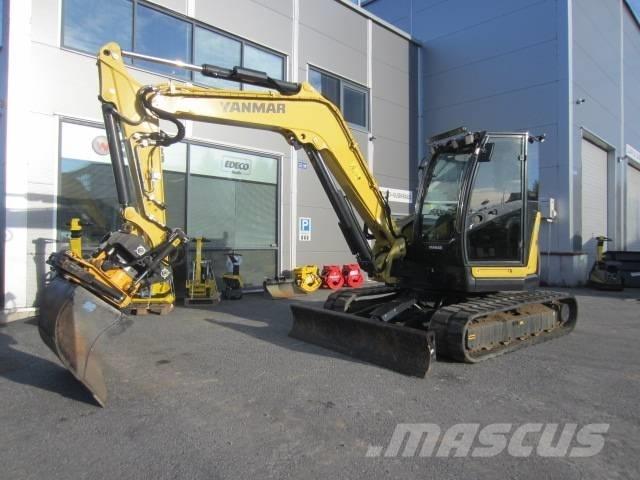 Yanmar Vio 80 Midi rýpadlá 7 t - 12 t