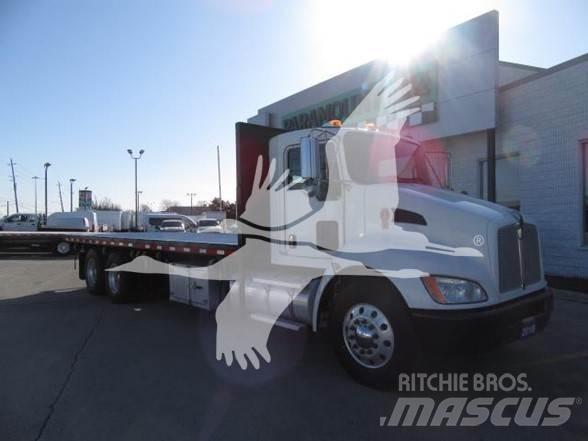 Kenworth T370 Plošinové nákladné automobily/nákladné automobily so sklápacími bočnicami