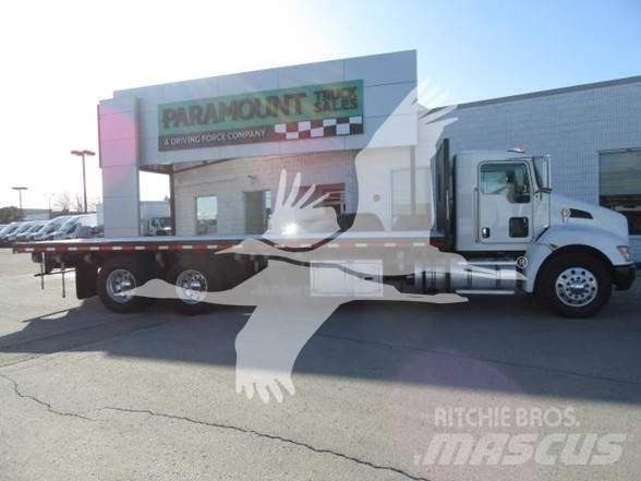 Kenworth T370 Plošinové nákladné automobily/nákladné automobily so sklápacími bočnicami