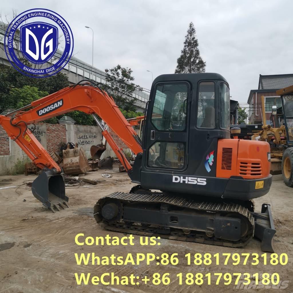 Doosan DH55 Mini rýpadlá < 7t