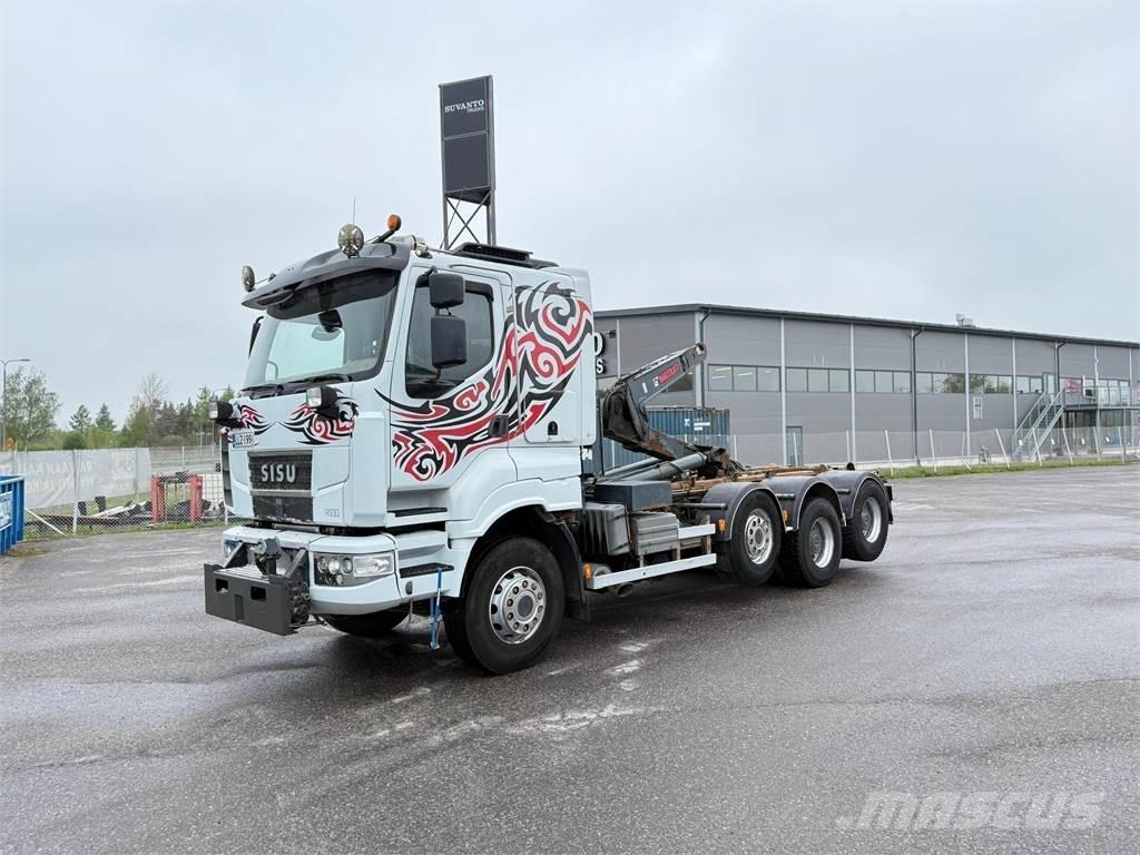 Sisu R500 E13M 8x4 Hákový nosič kontajnerov