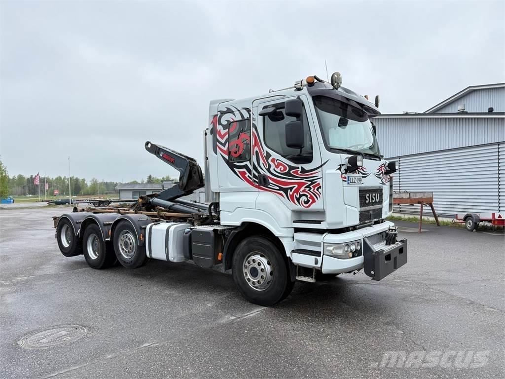 Sisu R500 E13M 8x4 Hákový nosič kontajnerov