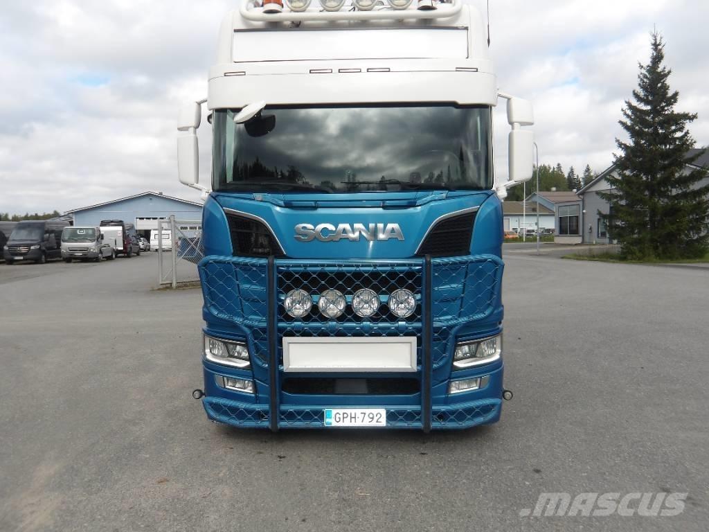 Scania R580 6x2 Hákový nosič kontajnerov