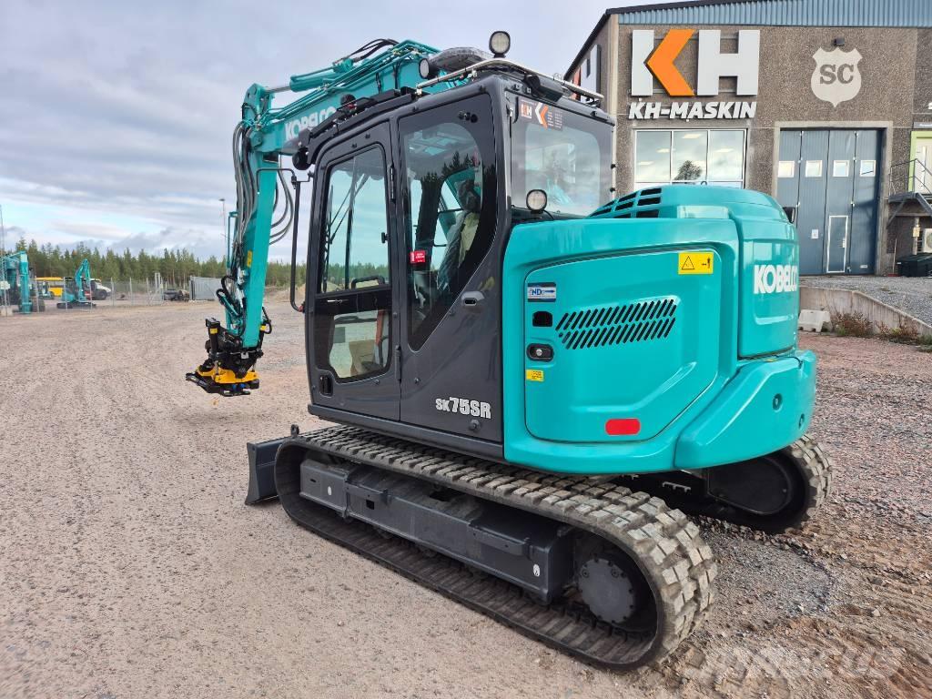 Kobelco SK75SR-7 Midi rýpadlá 7 t - 12 t