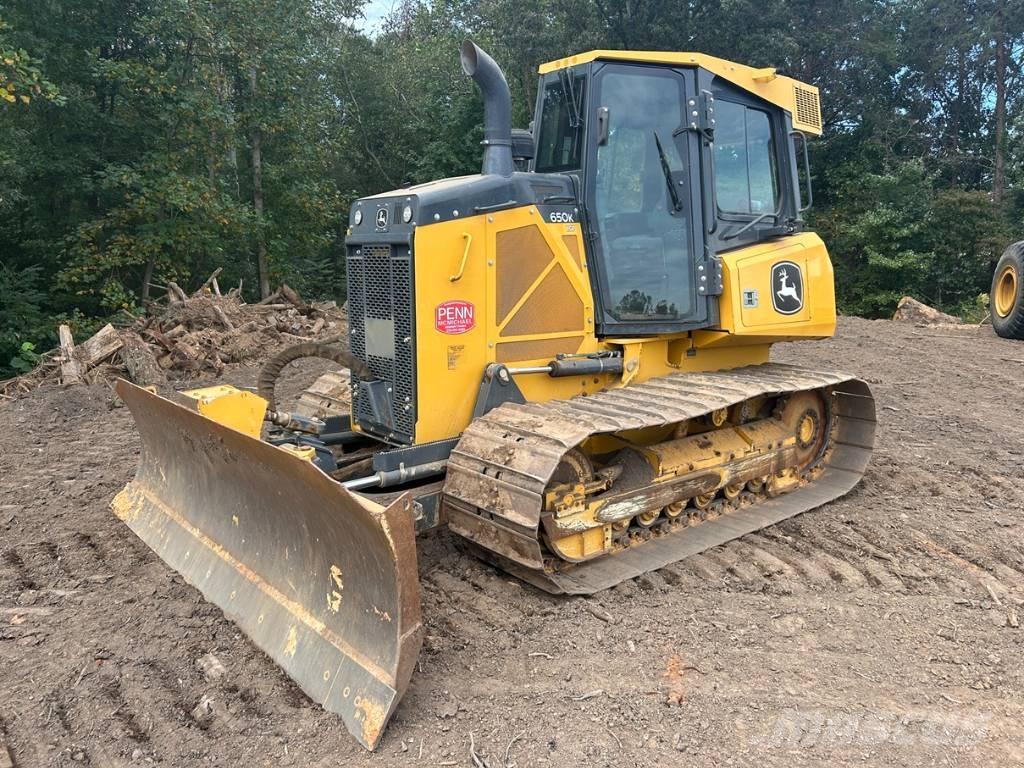 DEERE 650K LGP Pásové dozéry