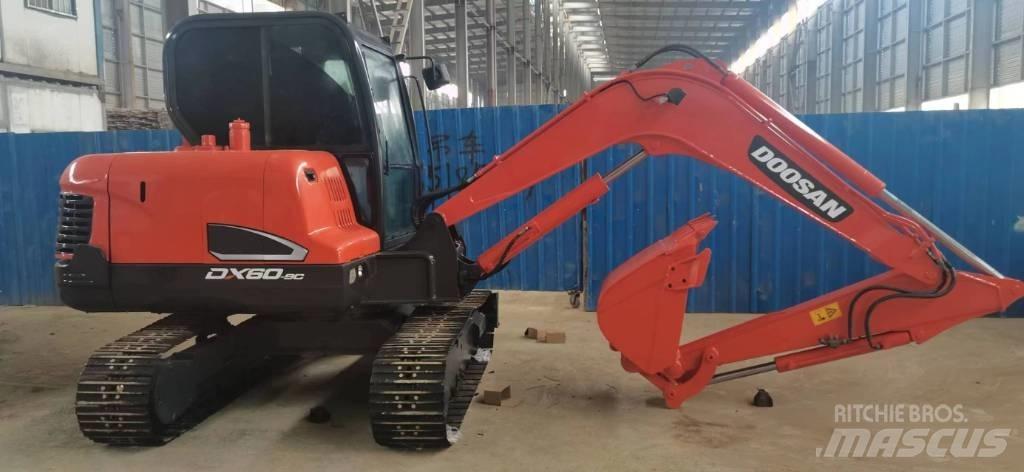 Doosan 60-9c Pásové rýpadlá