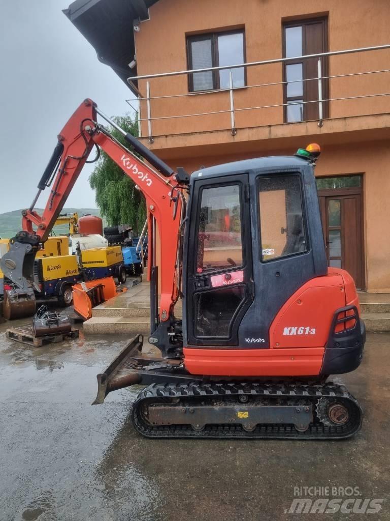 Kubota KX 61 Mini rýpadlá < 7t