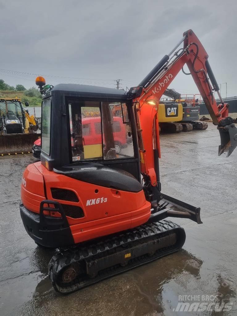 Kubota KX 61 Mini rýpadlá < 7t