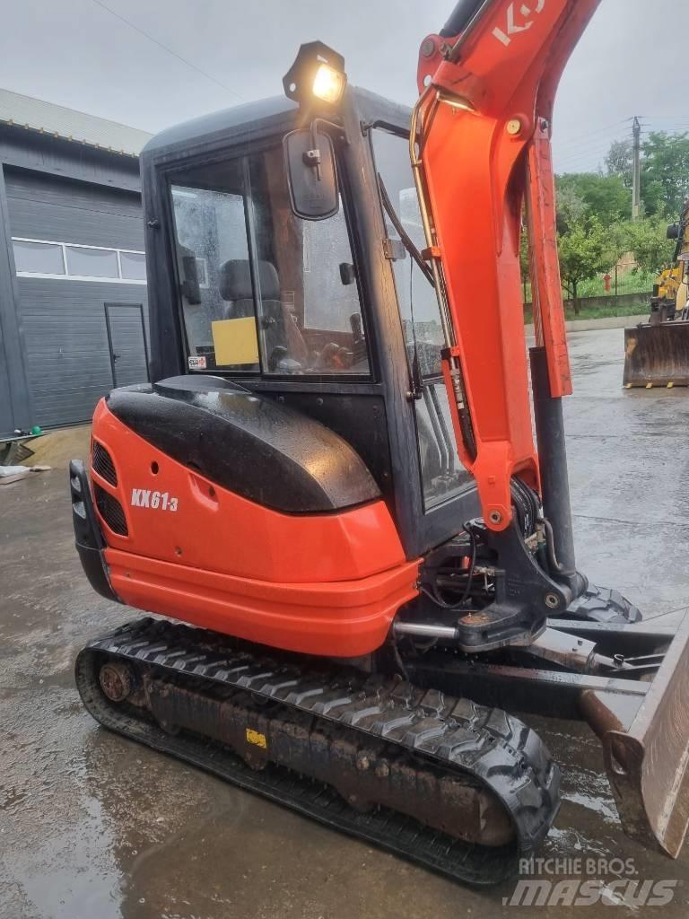 Kubota KX 61 Mini rýpadlá < 7t