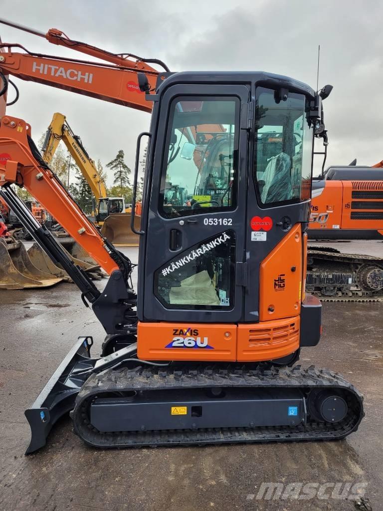 Hitachi ZX 26 U-6 Mini rýpadlá < 7t