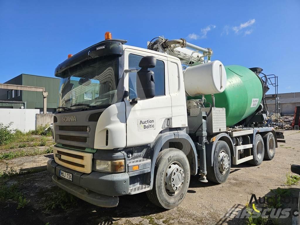 Scania P 420 Nákladné autá s čerpadlami betónu