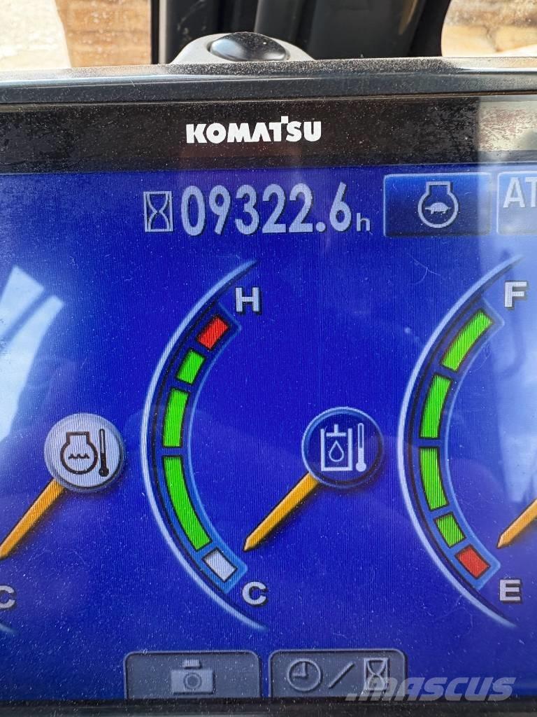 Komatsu PC 138 US Pásové rýpadlá