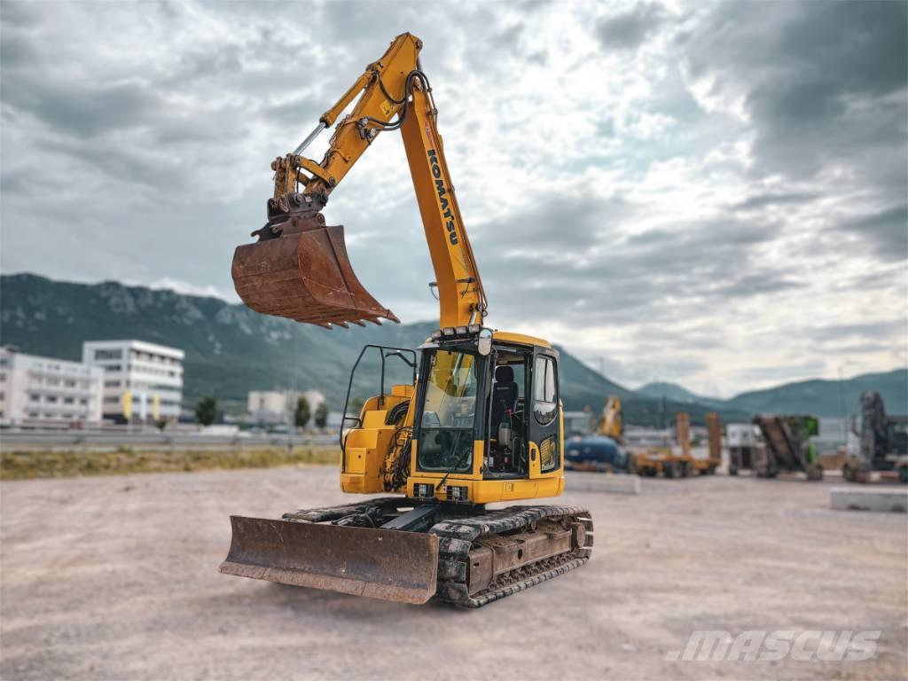 Komatsu PC 138 US Pásové rýpadlá