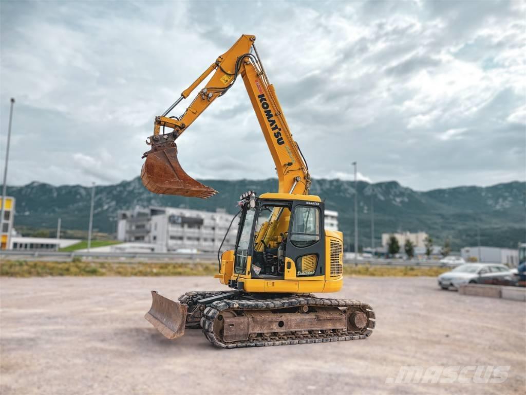 Komatsu PC 138 US Pásové rýpadlá