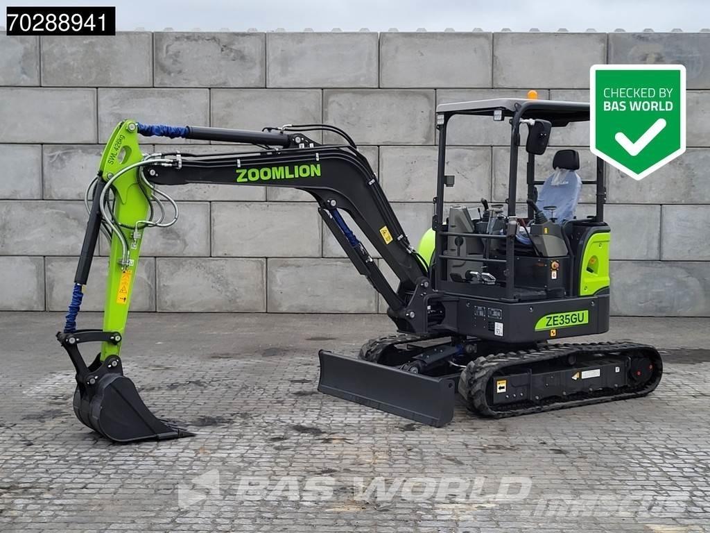 Zoomlion ZE35 GU Mini rýpadlá < 7t