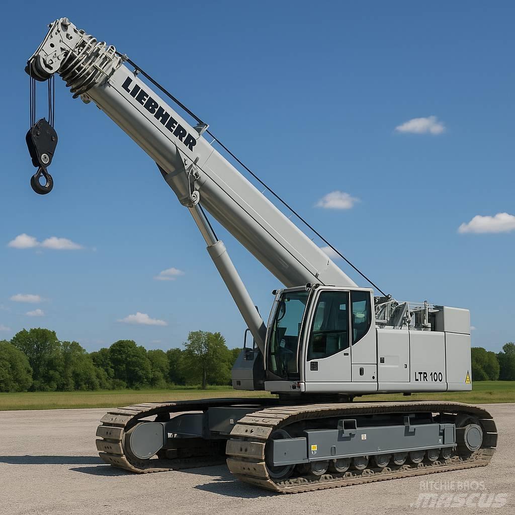 Liebherr LTR 1100 Pásové žeriavy