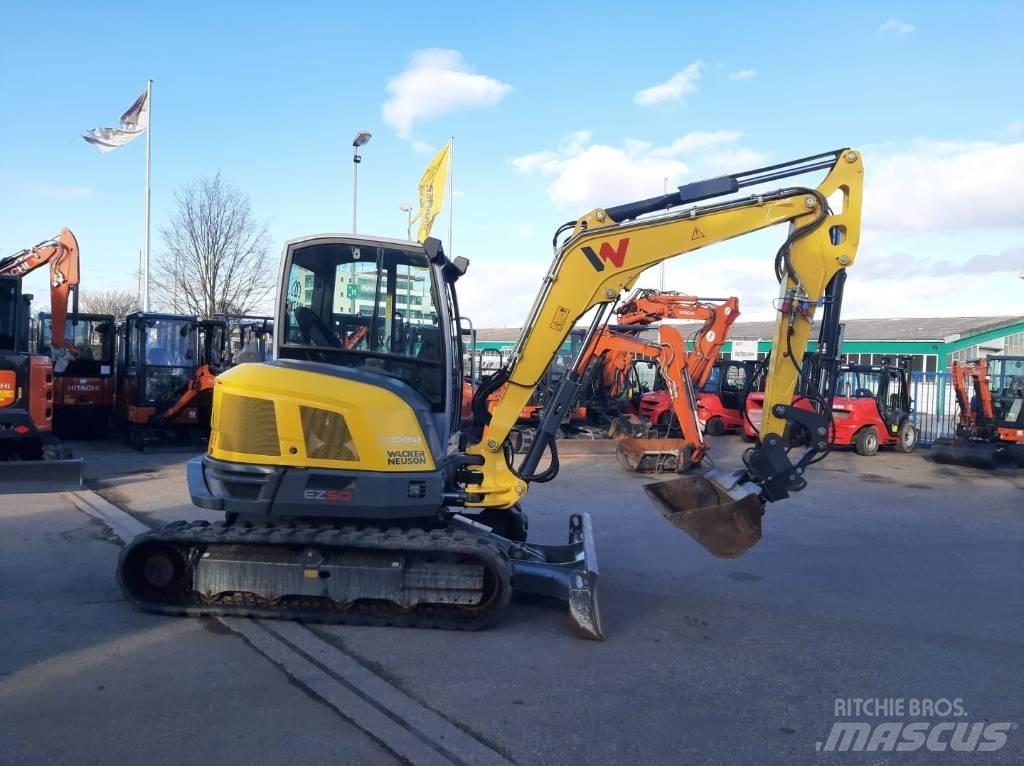 Wacker Neuson EZ 50 Pásové rýpadlá