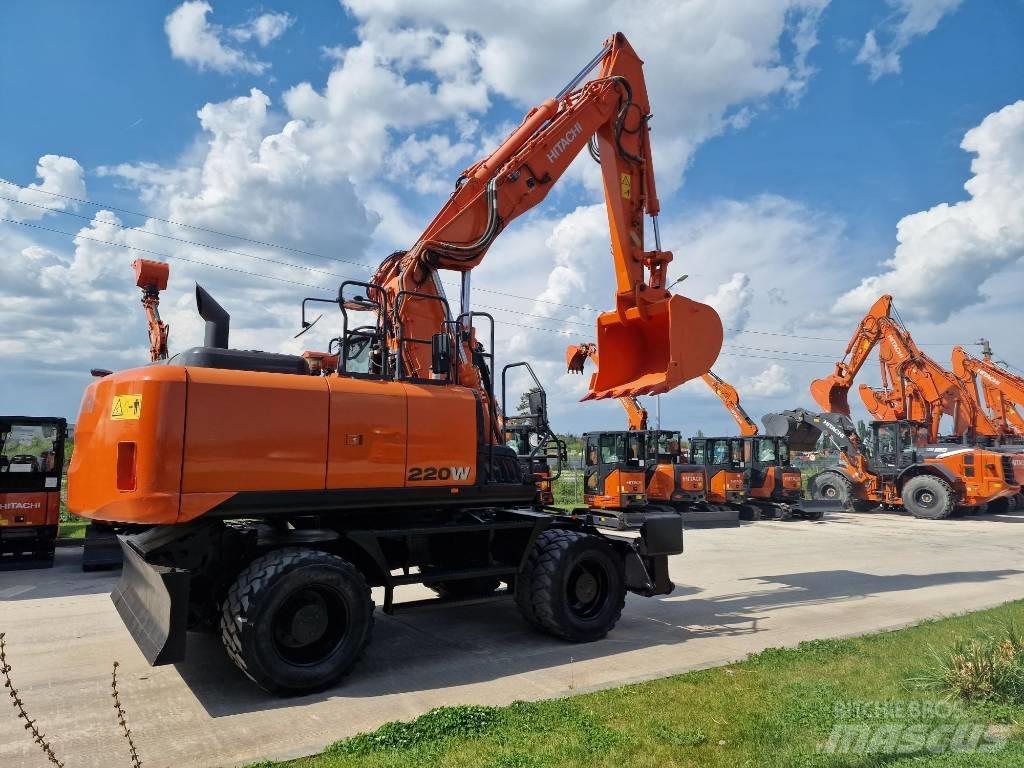 Hitachi ZX220W-6 Kolesové rýpadlá