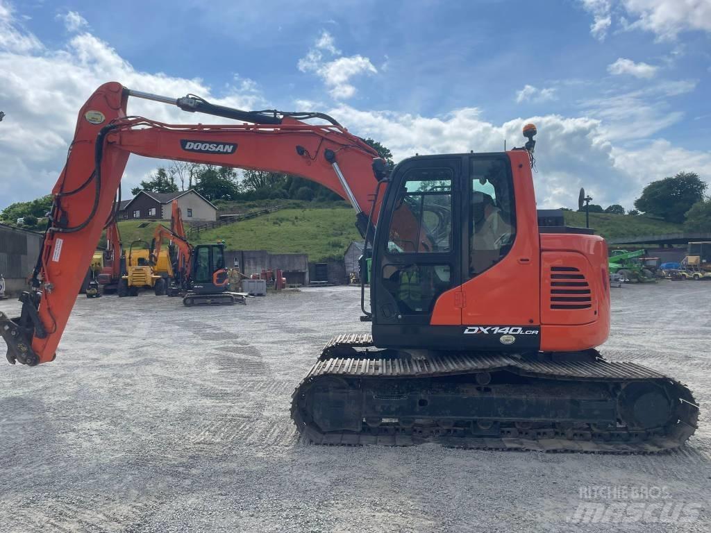 Doosan dx140 lcr-5 Pásové rýpadlá