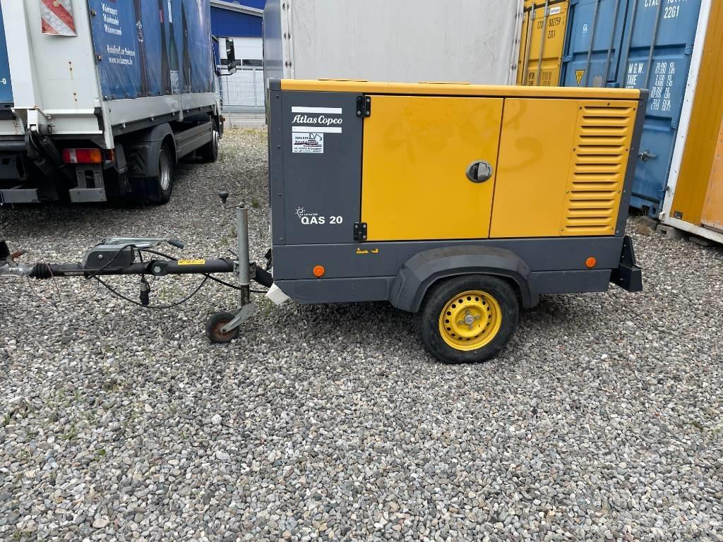 Atlas Copco QAS 20 Naftové generátory