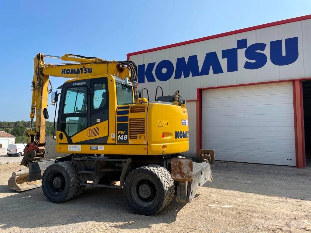 Komatsu PW148-11 Kolesové rýpadlá