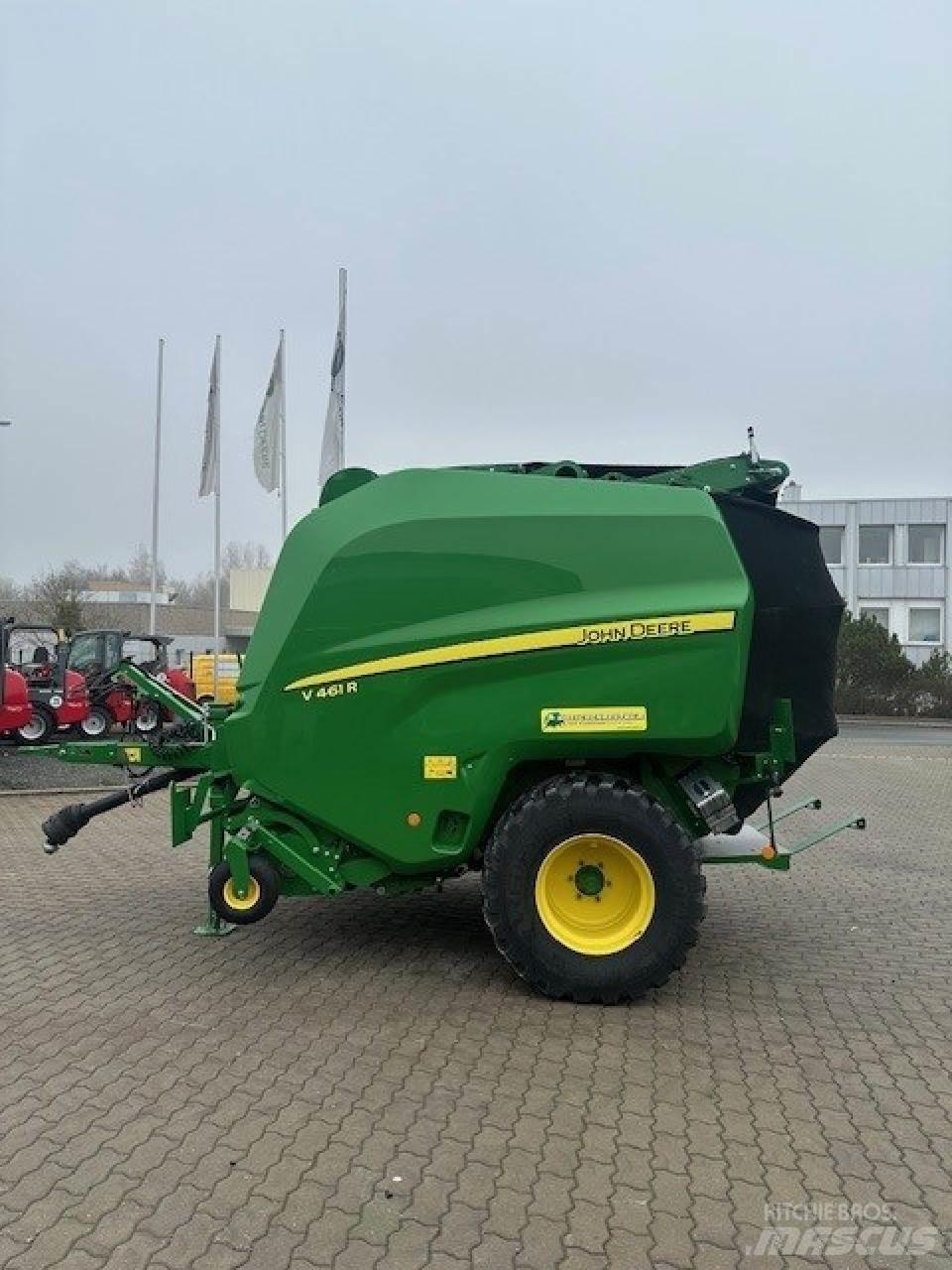John Deere V461R Lisy na okrúhle balíky