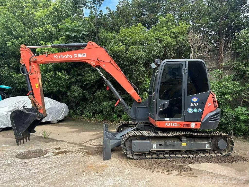Kubota KX 183 Pásové rýpadlá
