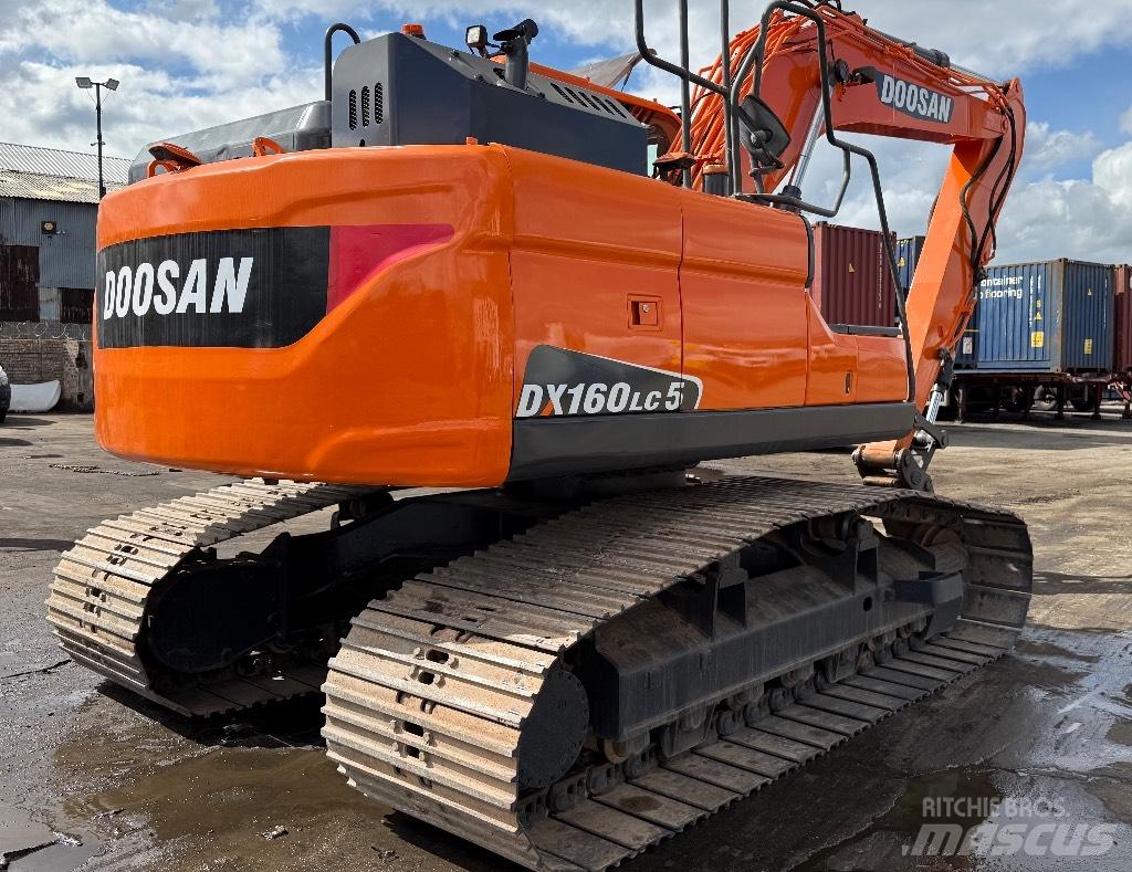 Doosan DX160LC-5 Pásové rýpadlá