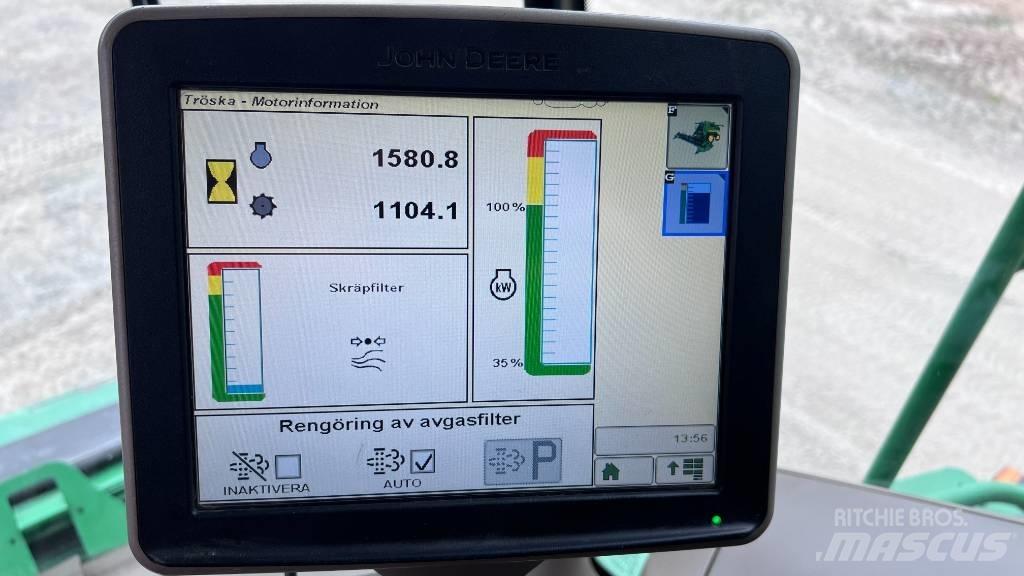 John Deere S 690 Kombinované zberacie stroje