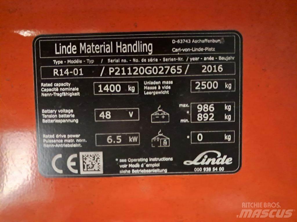 Linde R14-01 Retraky