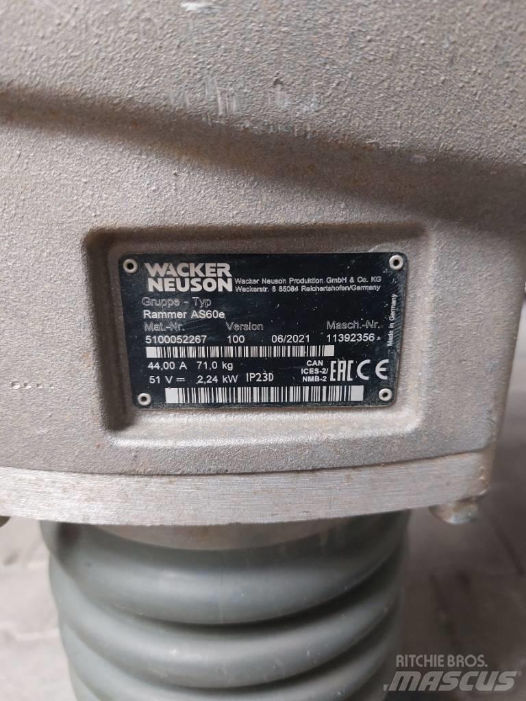 Wacker Neuson AS60e Vibračné zhutňovače