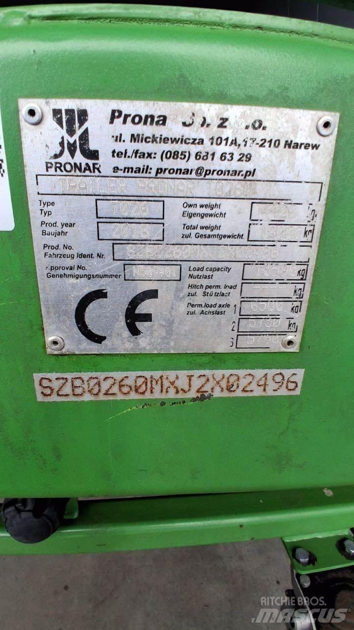 Pronar TO 26 M Prívesy na balíky