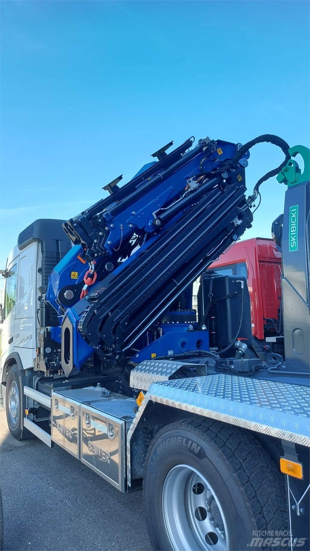 Volvo FM 500 8X4 Autožeriavy, hydraulické ruky