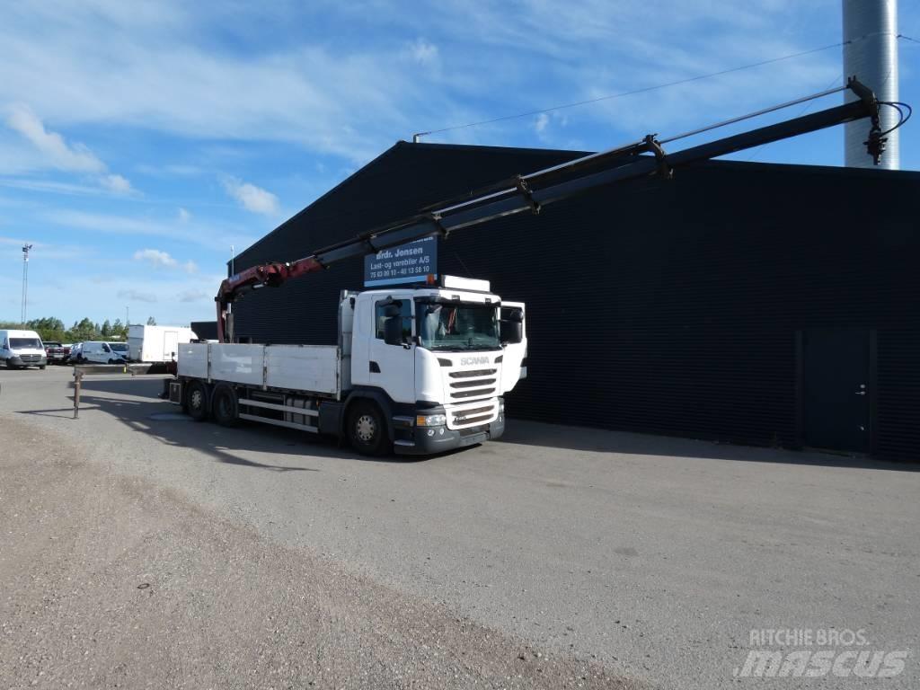 Scania G 450 Autožeriavy, hydraulické ruky