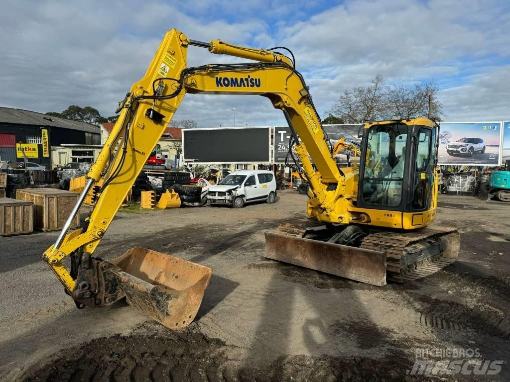Komatsu PC 118 MR-8 Pásové rýpadlá