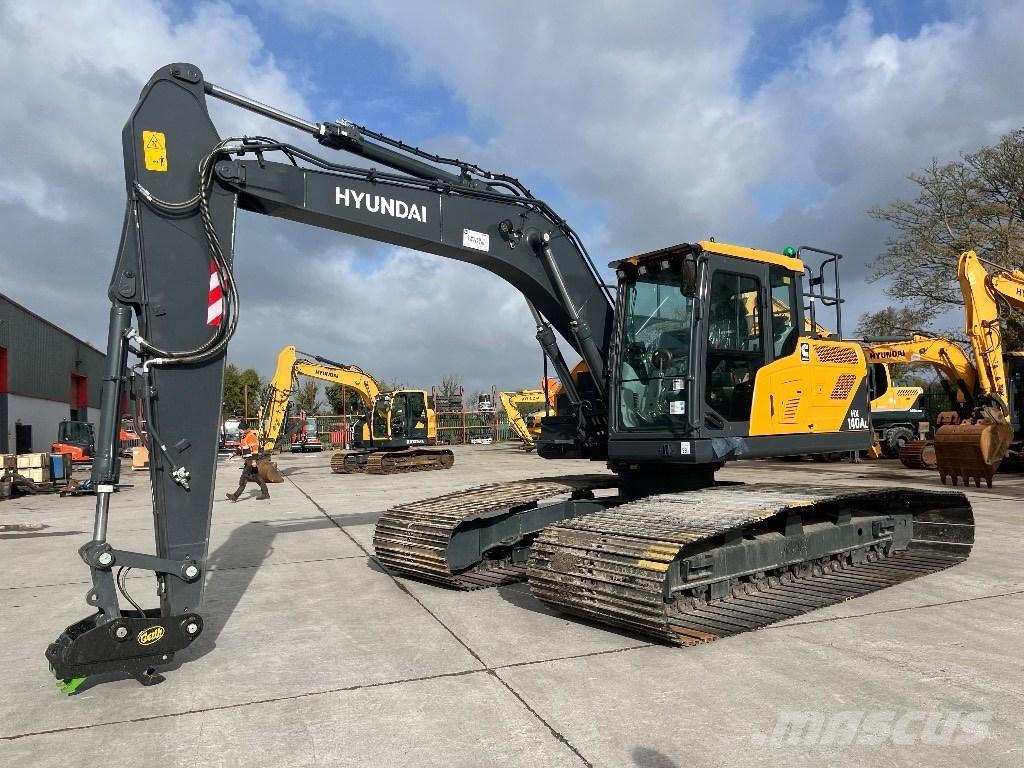 Hyundai HX 140 AL Pásové rýpadlá