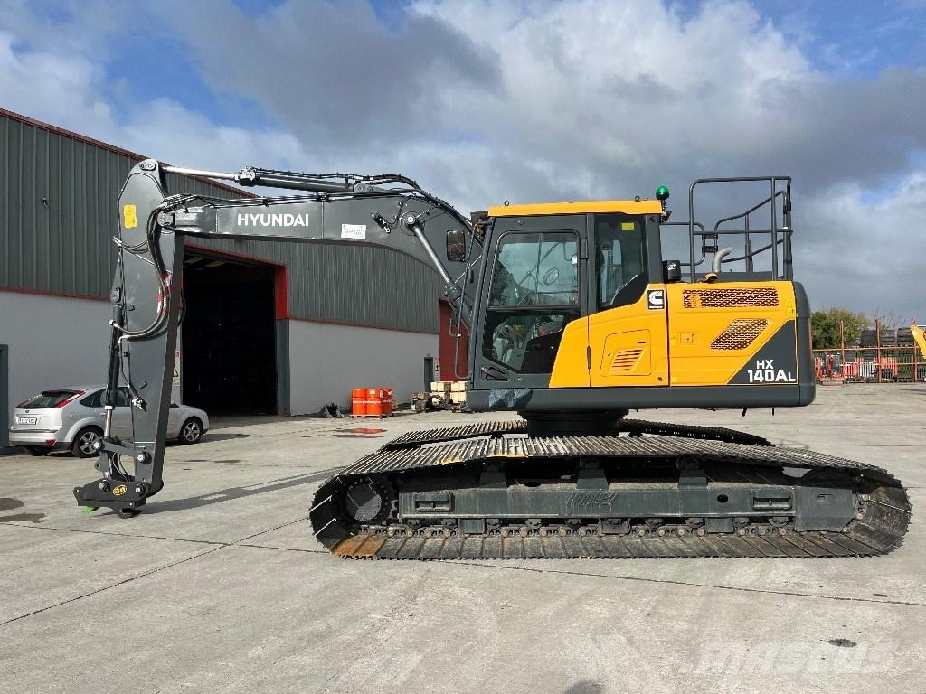 Hyundai HX 140 AL Pásové rýpadlá