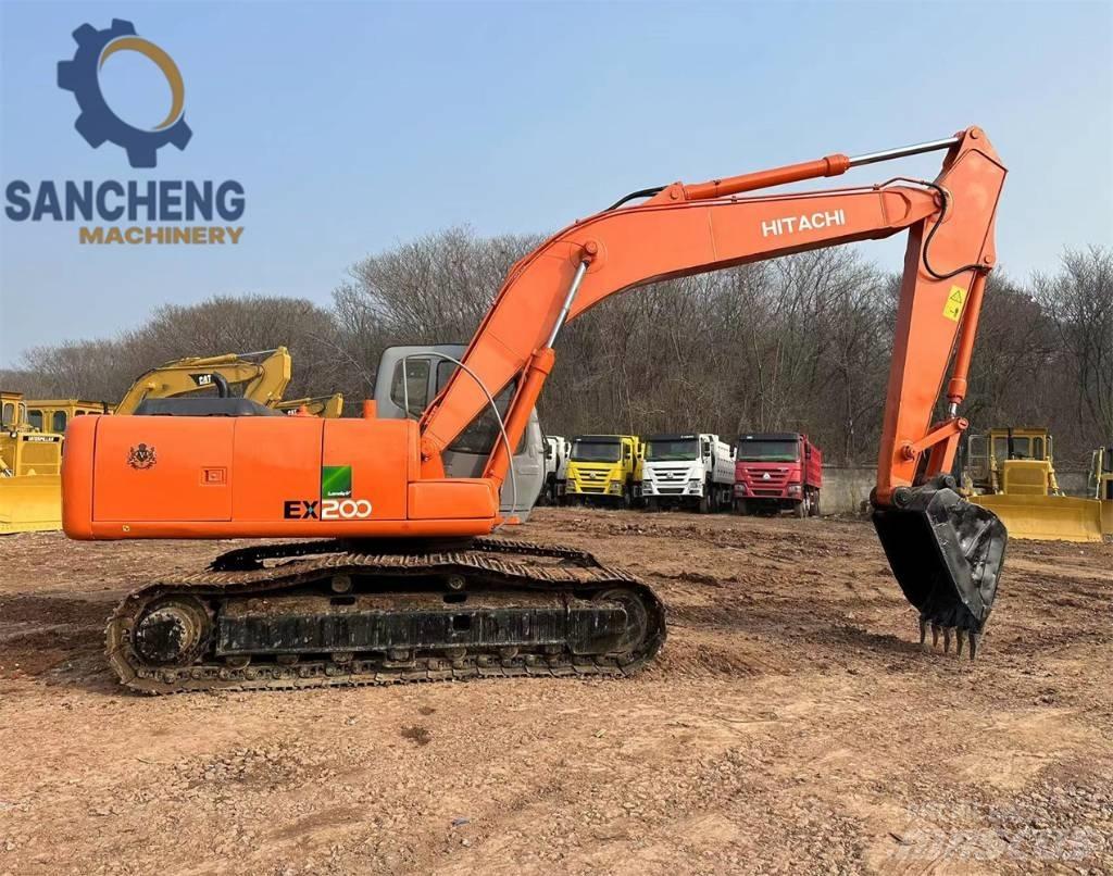Hitachi EX 200 Pásové rýpadlá