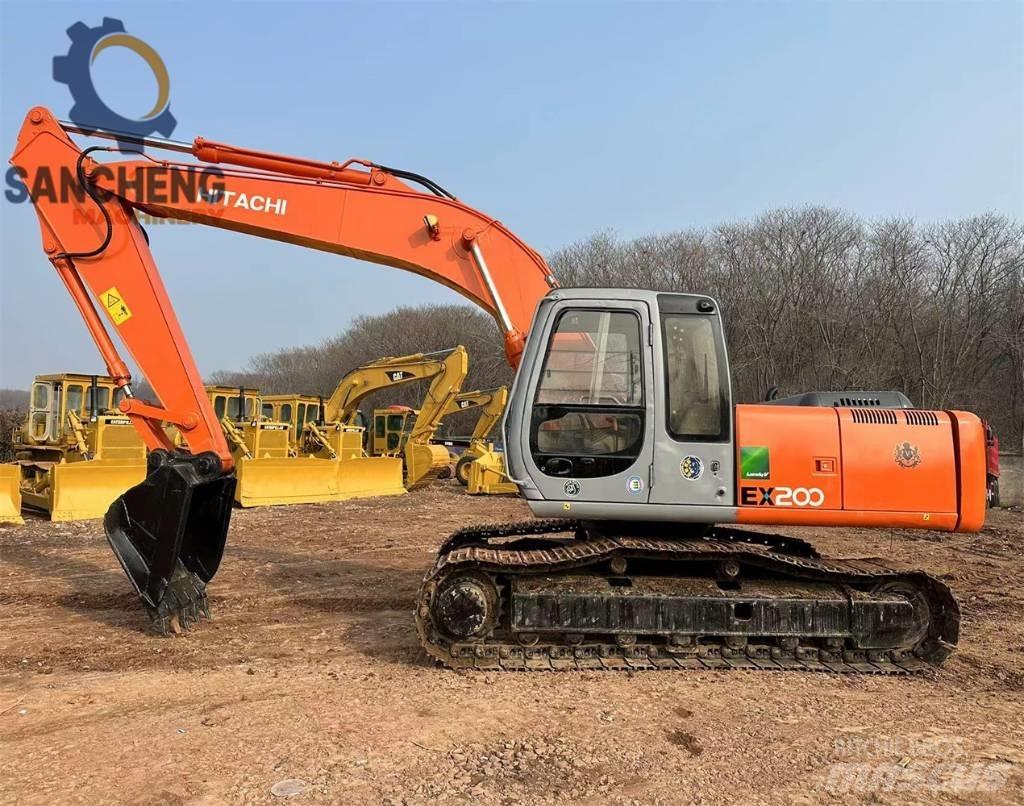 Hitachi EX 200 Pásové rýpadlá