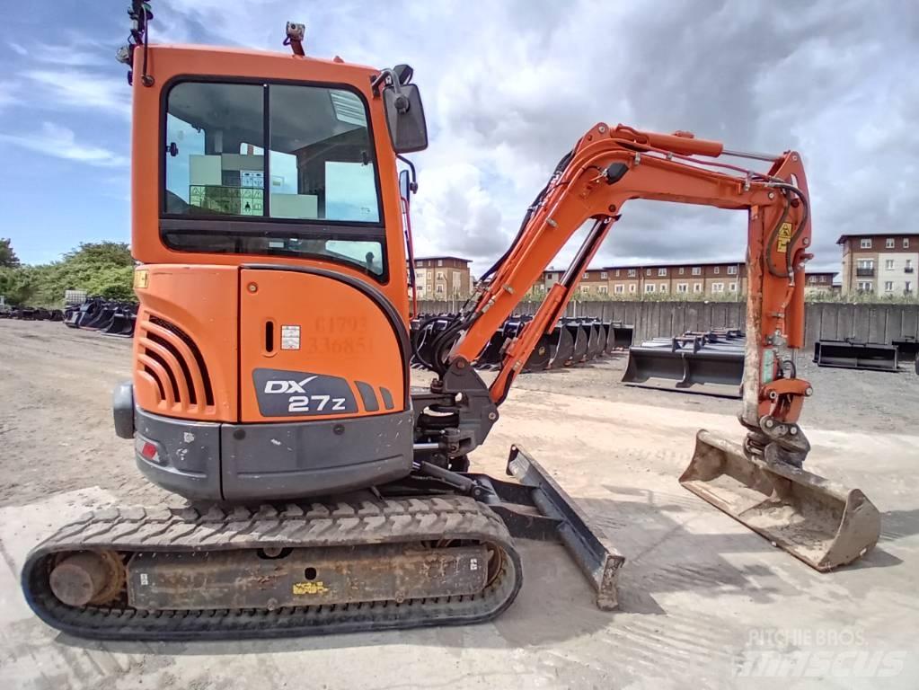 Doosan DX 27 Z Mini rýpadlá < 7t