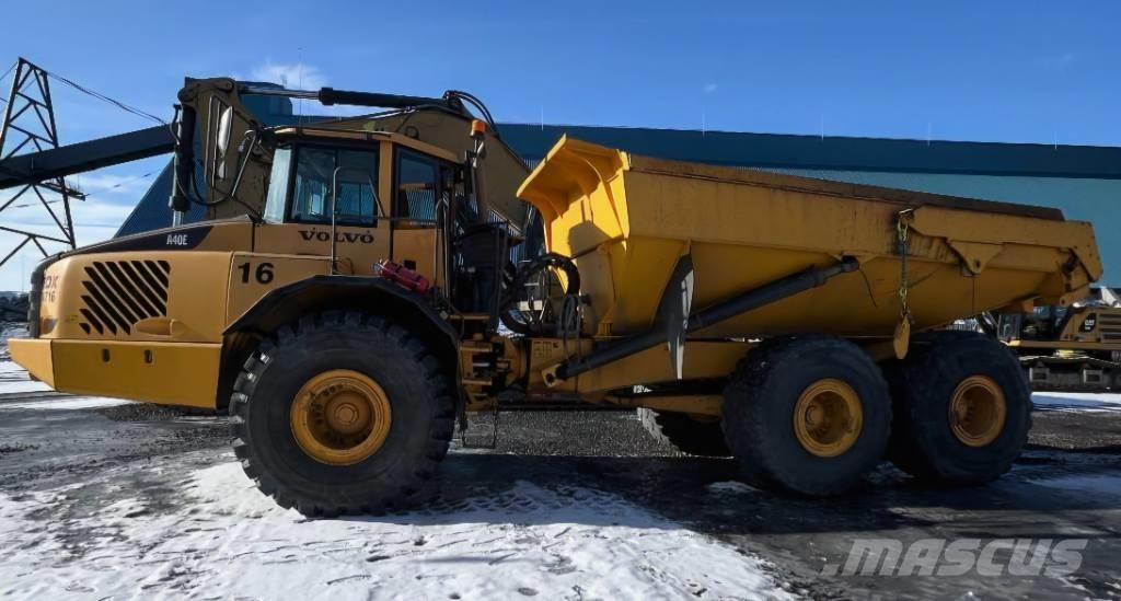 Volvo A 40 E Kĺbové nákladné autá