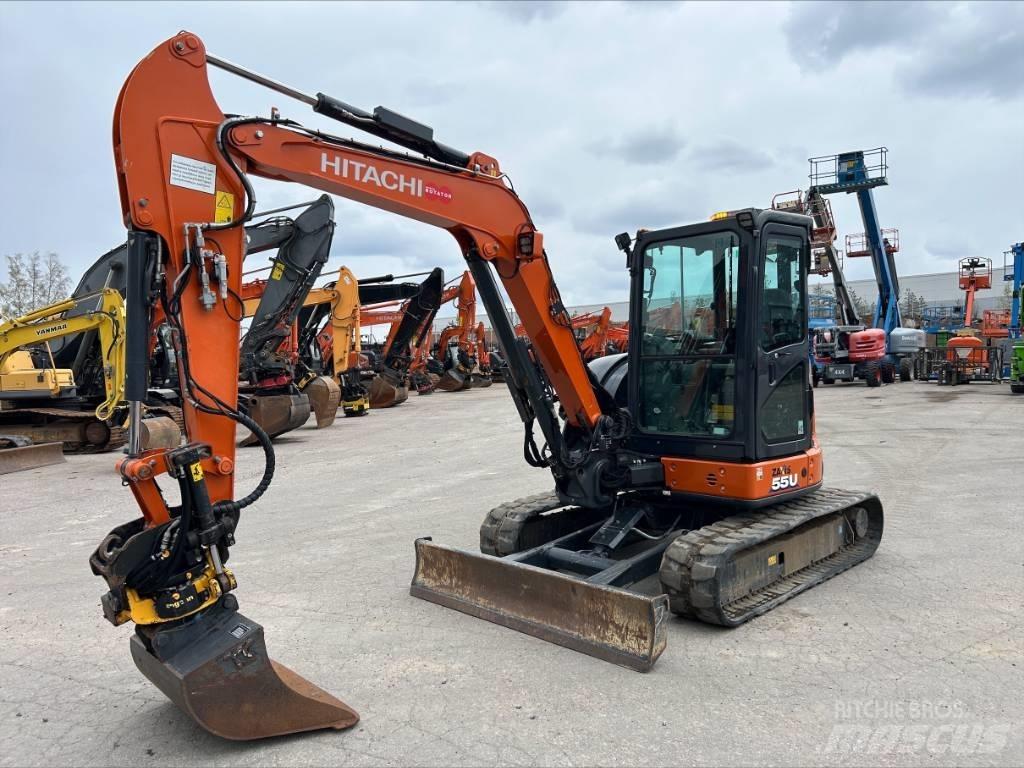 Hitachi ZX55U-6 Mini rýpadlá < 7t