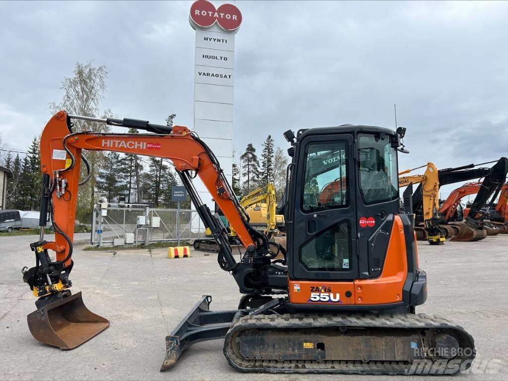 Hitachi ZX55U-6 Mini rýpadlá < 7t