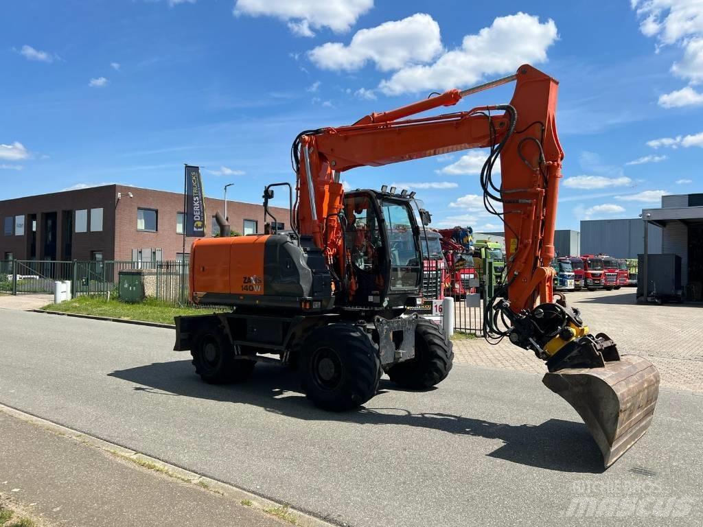 Hitachi ZX 140 W-5 Kolesové rýpadlá
