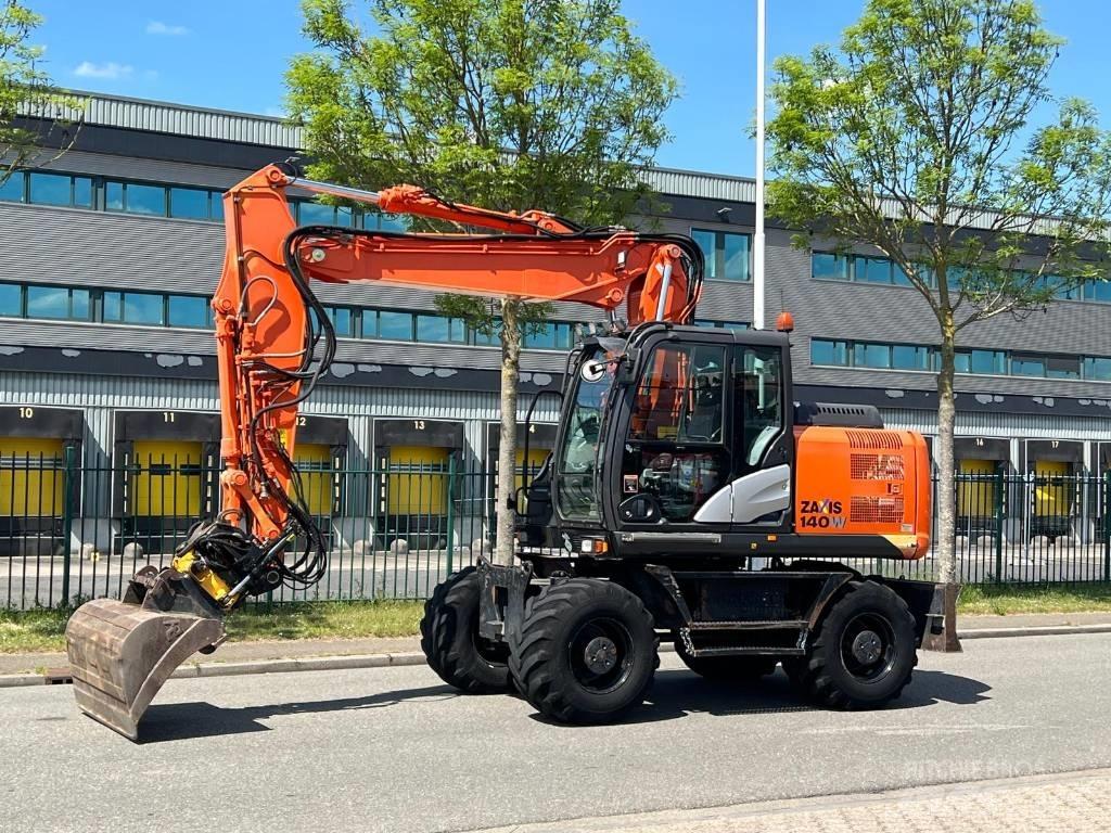 Hitachi ZX 140 W-5 Kolesové rýpadlá