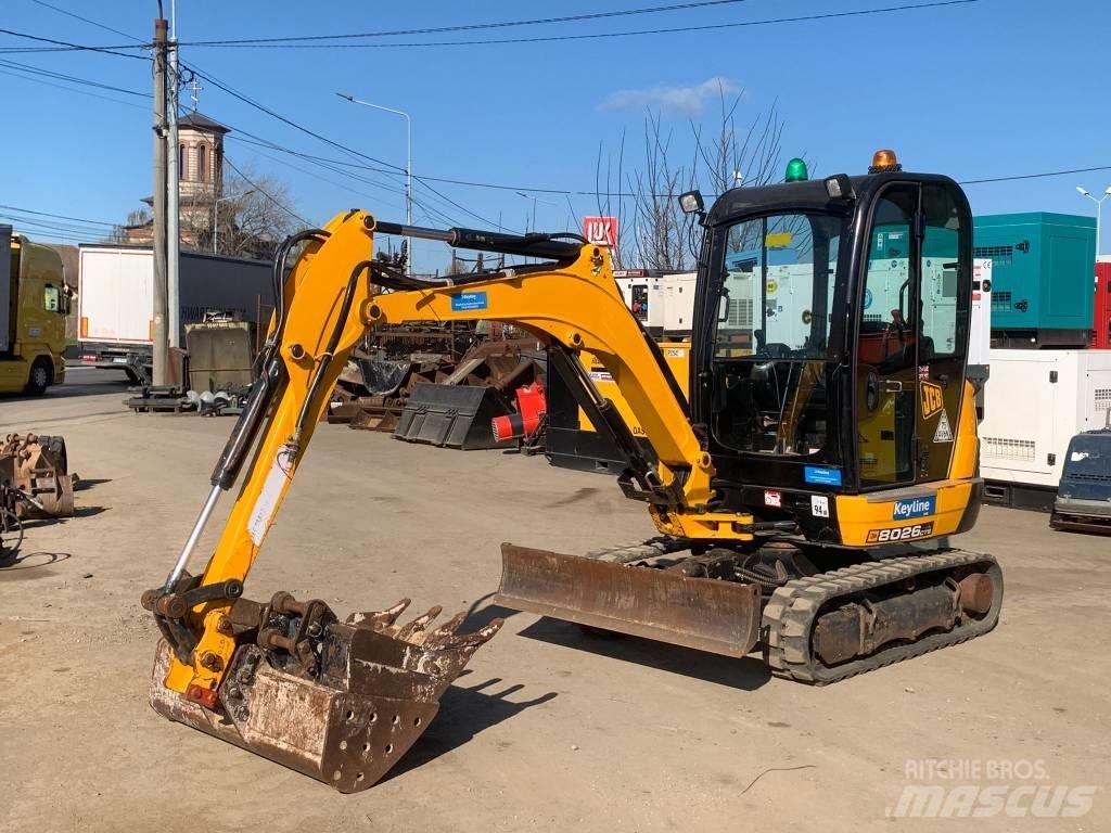 JCB 8026 CTS Mini rýpadlá < 7t