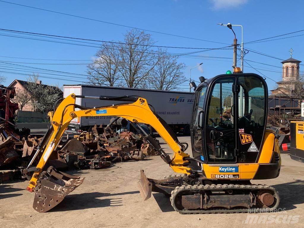 JCB 8026 CTS Mini rýpadlá < 7t
