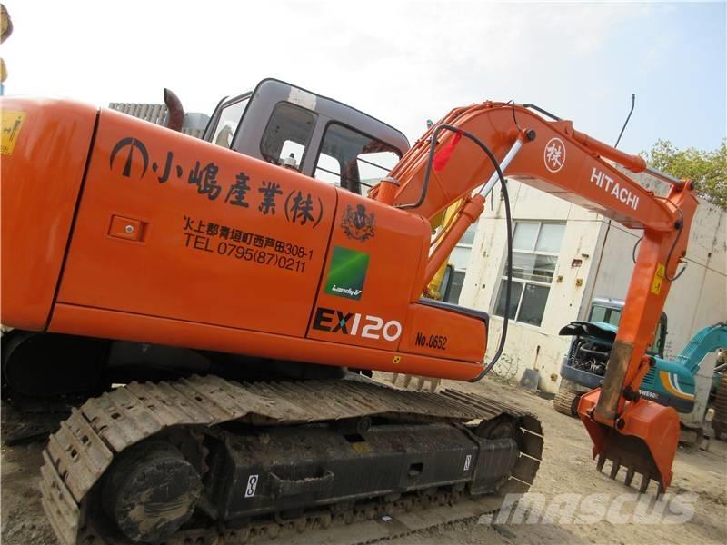 Hitachi EX 120-3 Pásové rýpadlá