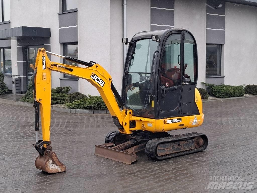 JCB 8018 CTS Mini rýpadlá < 7t